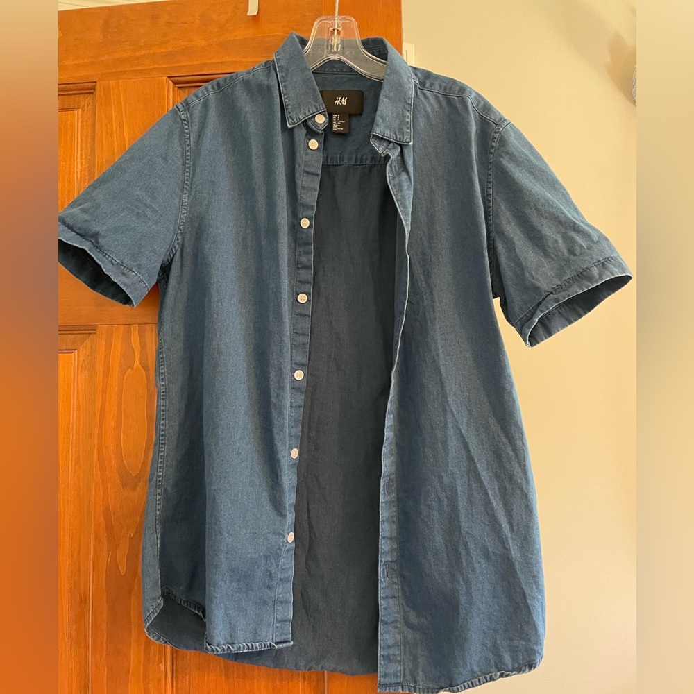 denim button down - Picture 2 of 3